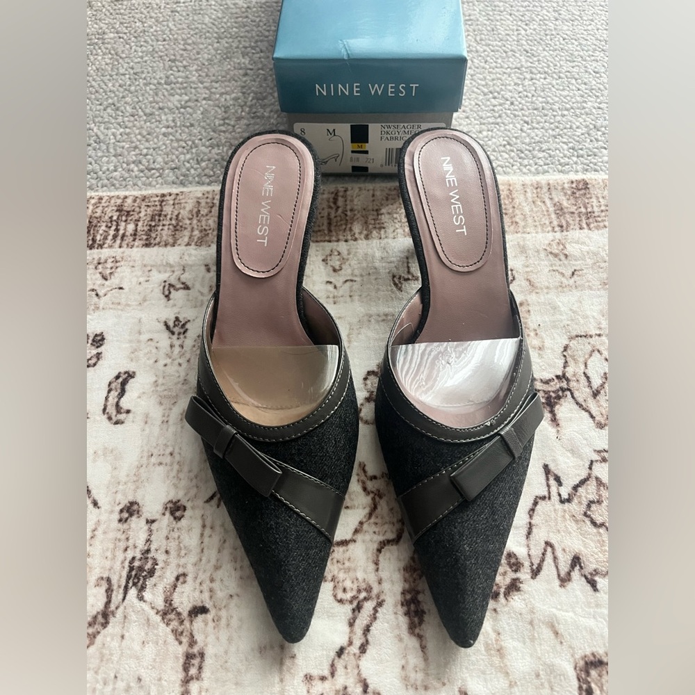 Nine West Heel Mules 8